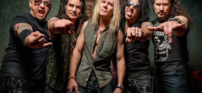 Glam metal band Warrant plays Rock 107 Birthday Bash at The Woodlands in Wilkes-Barre on April 4