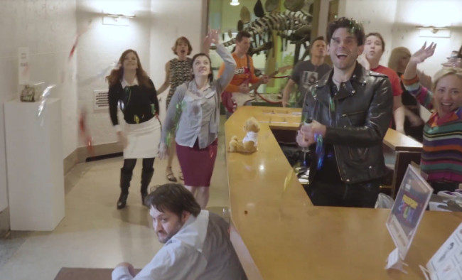 VIDEO: Everhart Museum in Scranton creates ‘The Office’ lip dub parody for online dance-off
