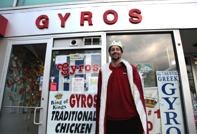 VIDEO INTERVIEW: King of Kings Gyros in Wilkes-Barre on National Gyro Day and small business ownership