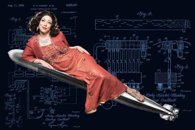 Hollywood bombshell and genius inventor Hedy Lamarr comes to life at Scranton Cultural Center Sept. 28-30