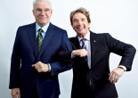 Steve Martin and Martin Short perform in musical comedy show at Mohegan Sun Arena in Wilkes-Barre on Feb. 15