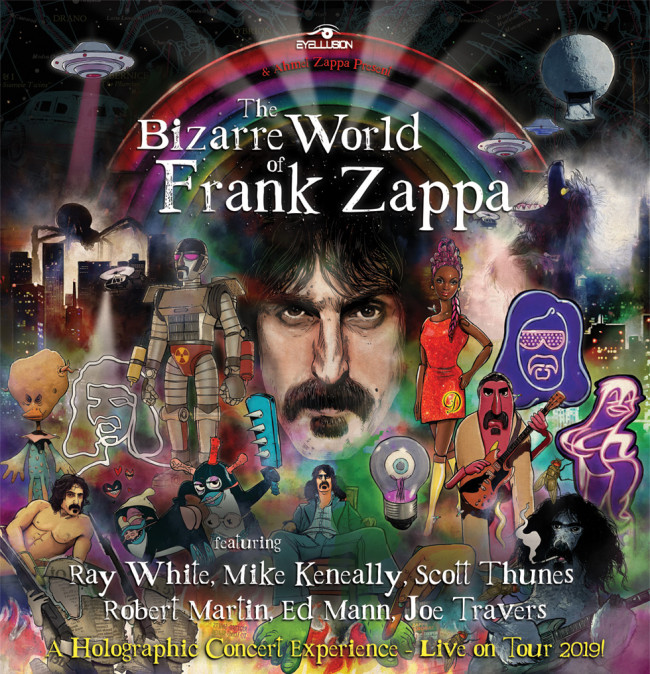 ‘Bizarre World of Frank Zappa’ comes to life as a hologram at Kirby Center in Wilkes-Barre on May 1