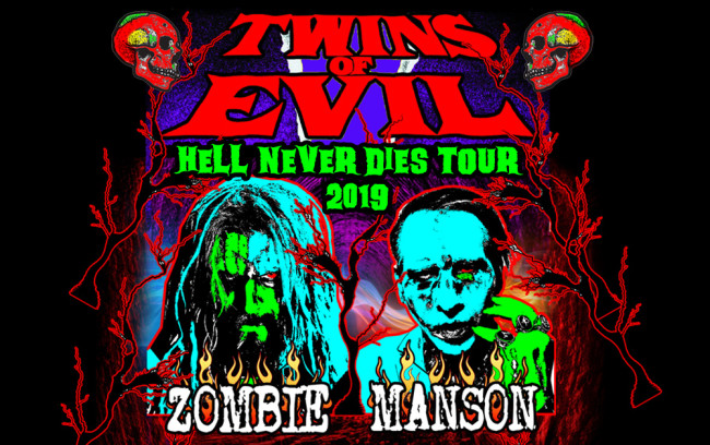 ‘Twins of Evil’ Rob Zombie and Marilyn Manson bring ‘Hell’ to PPL Center in Allentown on July 10