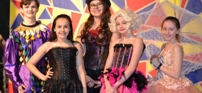 Young actors put on circus musical ‘Barnum’ at Act Out Theatre in Dunmore April 26-28