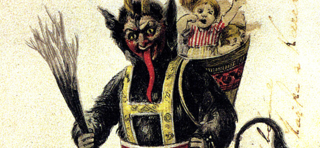 Skip Santa and get a photo with Krampus at The Strange and Unusual in Kingston on Dec. 22