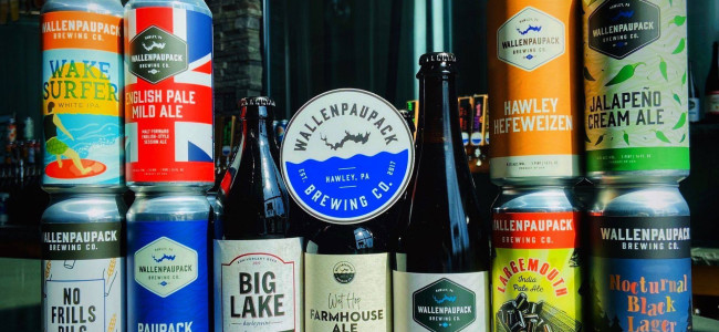 Wallenpaupack Brewing Company in Hawley offers 14-Day Quarantine Pack with takeout and delivery