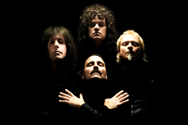 Tribute band Almost Queen plays in parking lot of Mohegan Sun Arena in Wilkes-Barre on July 17