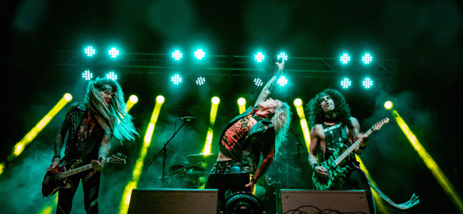 PHOTOS: Steel Panther and Freddie Fabbri at Circle Drive-In in Dickson City, 09/12/20