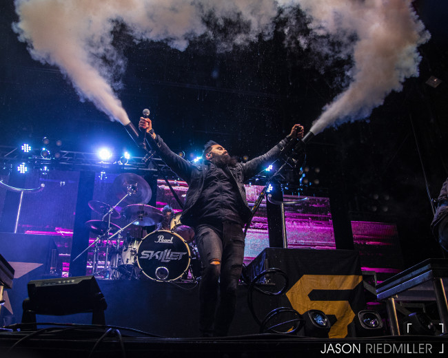 PHOTOS: Skillet and Colton Dixon at Circle Drive-In in Dickson City, 10/02/20
