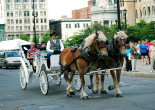 Historical Society hosts horse-drawn carriage tours in Scranton, holiday raffle, and virtual lectures