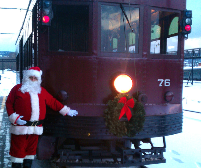 Electric City Trolley Museum in Scranton offers virtual visits from Santa on Nov. 27-Dec. 20