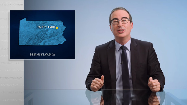 John Oliver pokes fun at Forty Fort and its funny name on HBO’s ‘Last Week Tonight’