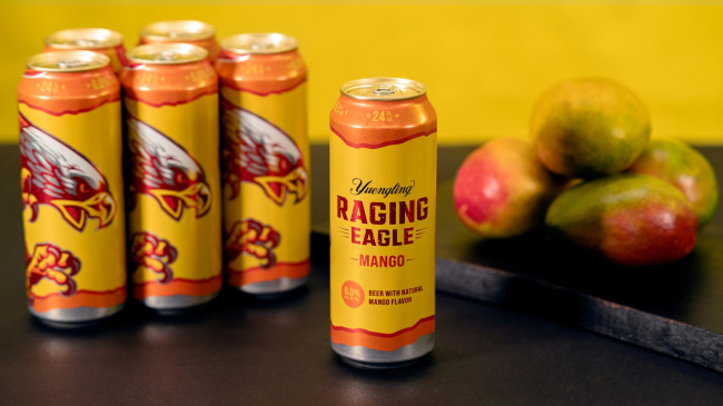 Yuengling launches new Raging Eagle mango beer, available now in 24 oz. cans