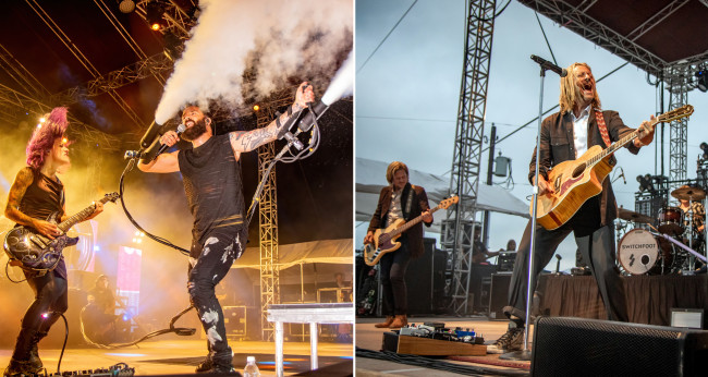 PHOTOS: Skillet and Switchfoot at Spyglass Ridge Winery in Sunbury, 08/28/21