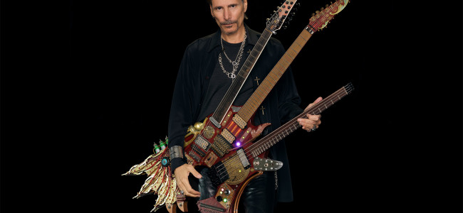 Virtuoso guitarist Steve Vai performs at F.M. Kirby Center in Wilkes-Barre on July 30