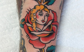 INK OF THE WEEK: ‘Rose Lady’ by artist Balazs Markos at Electric City Tattoo & Piercing in Scranton