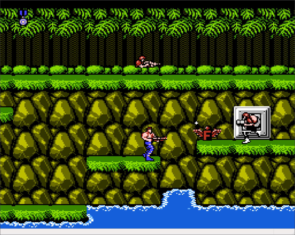 NES - Contra Gameplay 