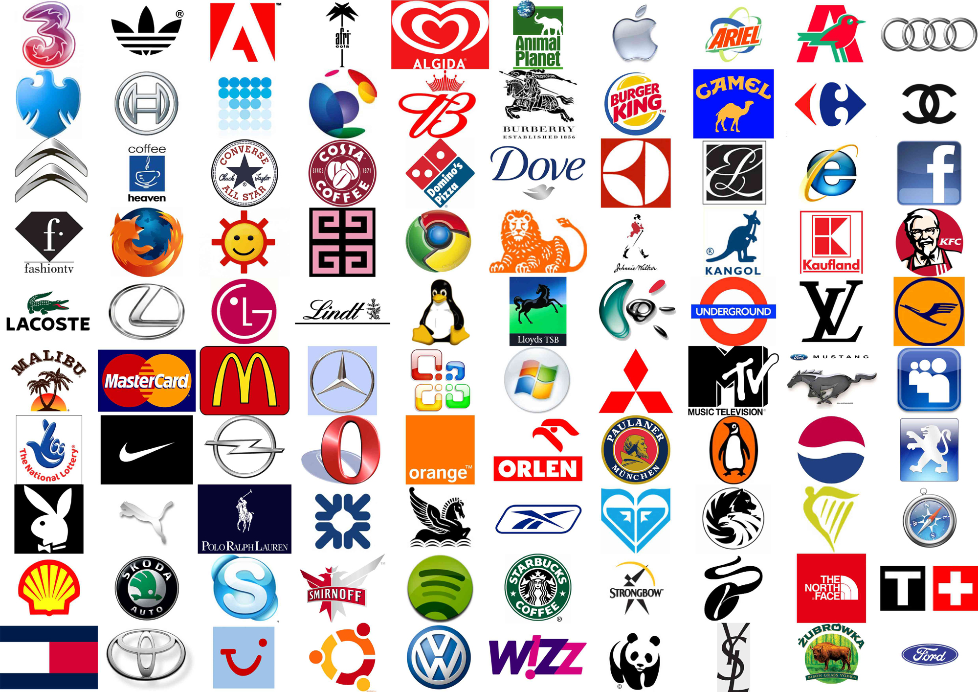 famous logos that start with a