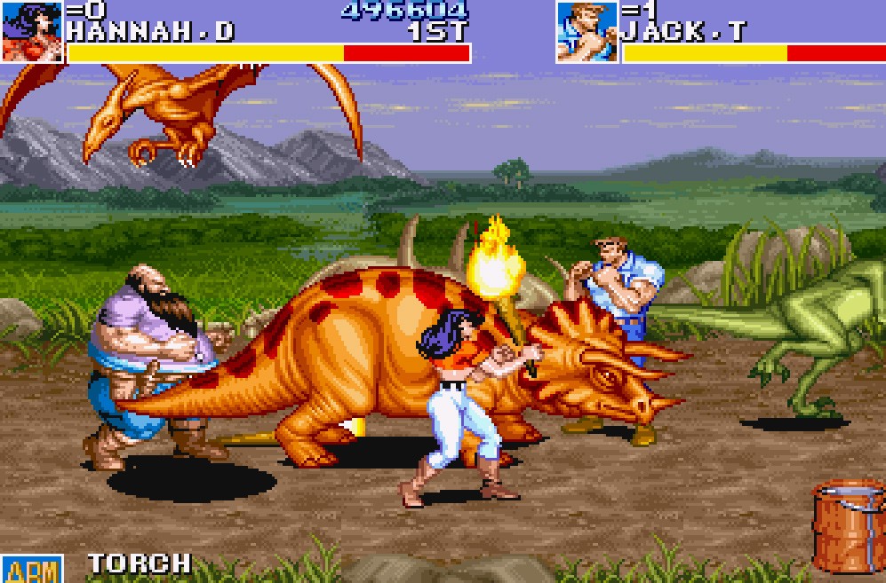 download cadillacs and dinosaurs game softonic