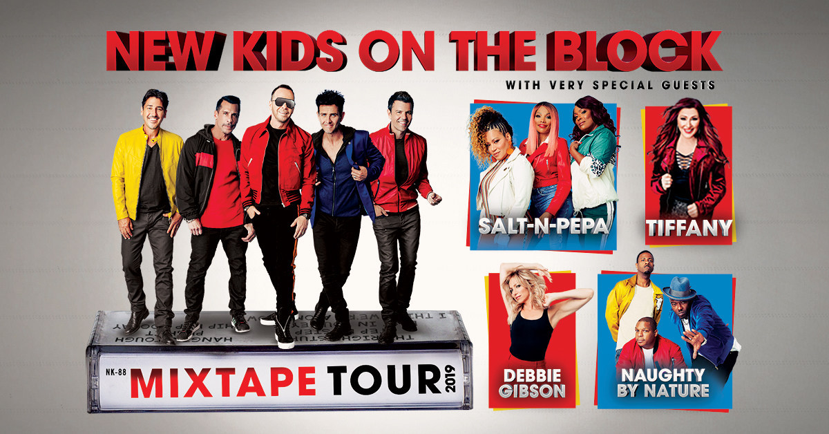 New Kids on the Block bring MixTape Tour with SaltNPepa, Tiffany, and