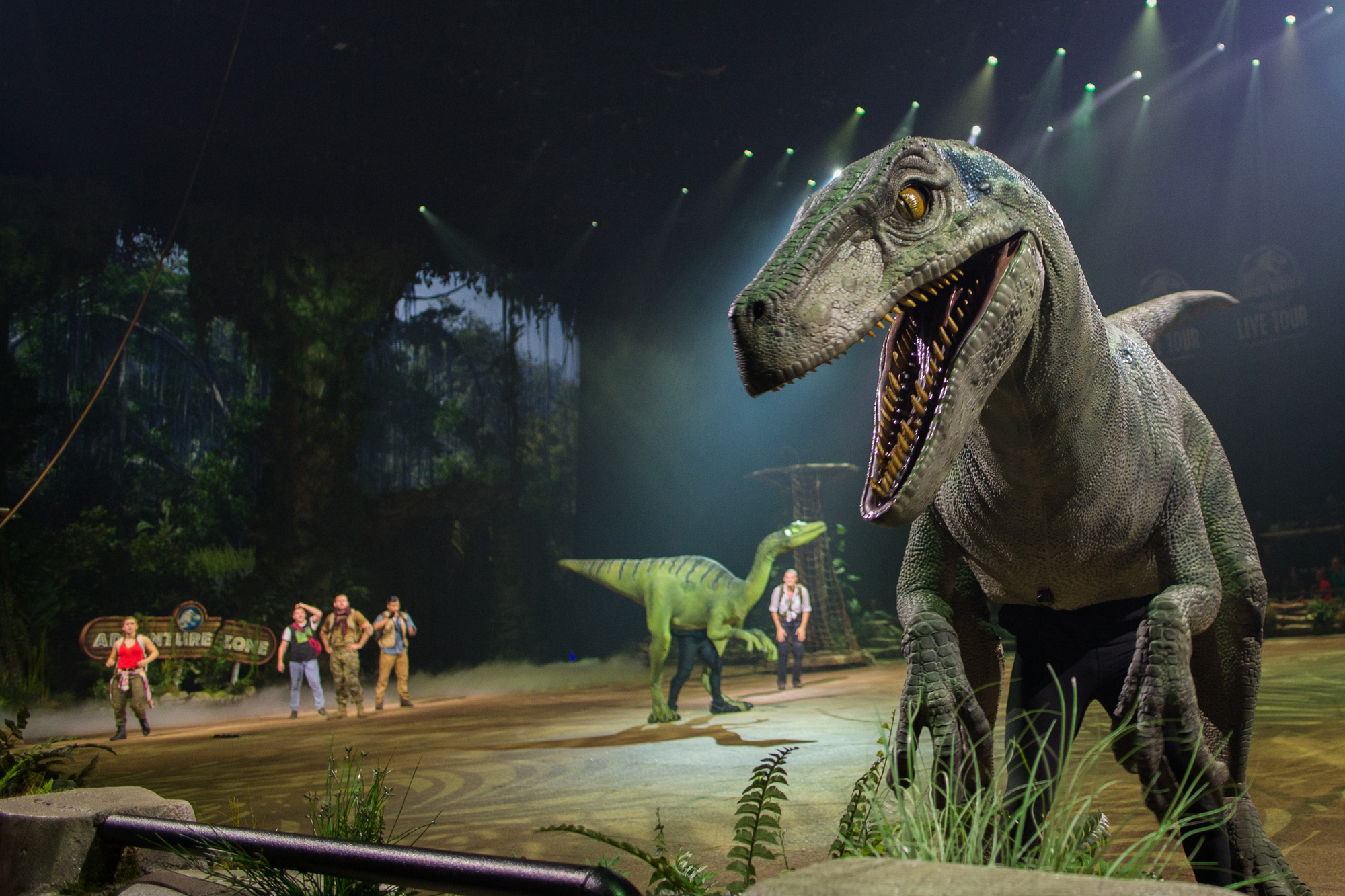 'Jurassic World' dinosaurs roar to life at Mohegan Sun Arena in Wilkes
