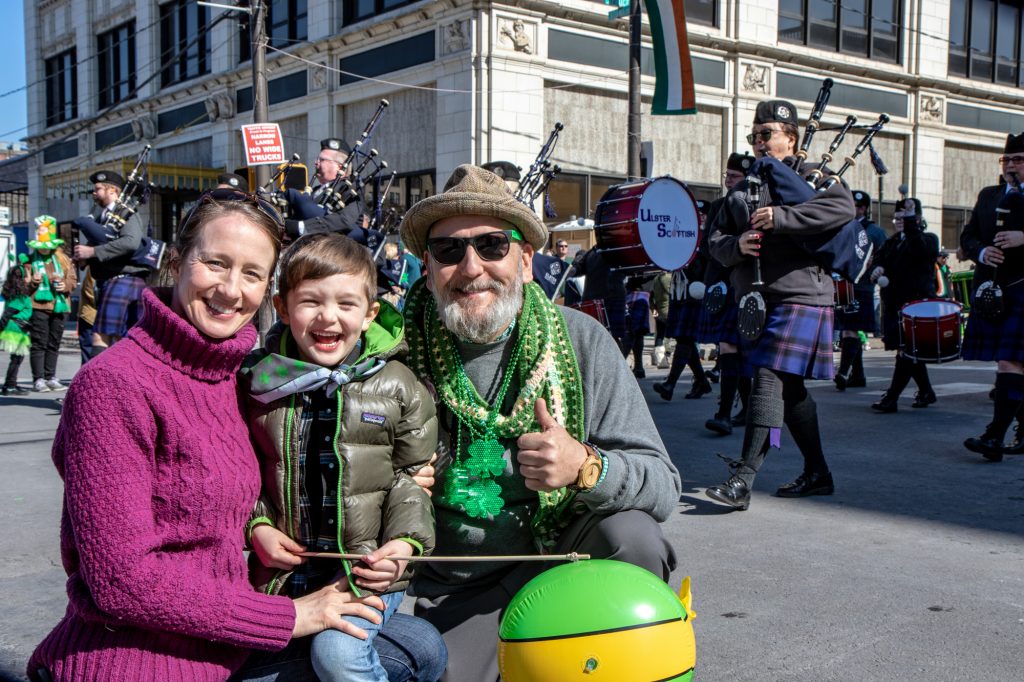 58th annual Scranton St. Patricks Parade party Brian Craig family The