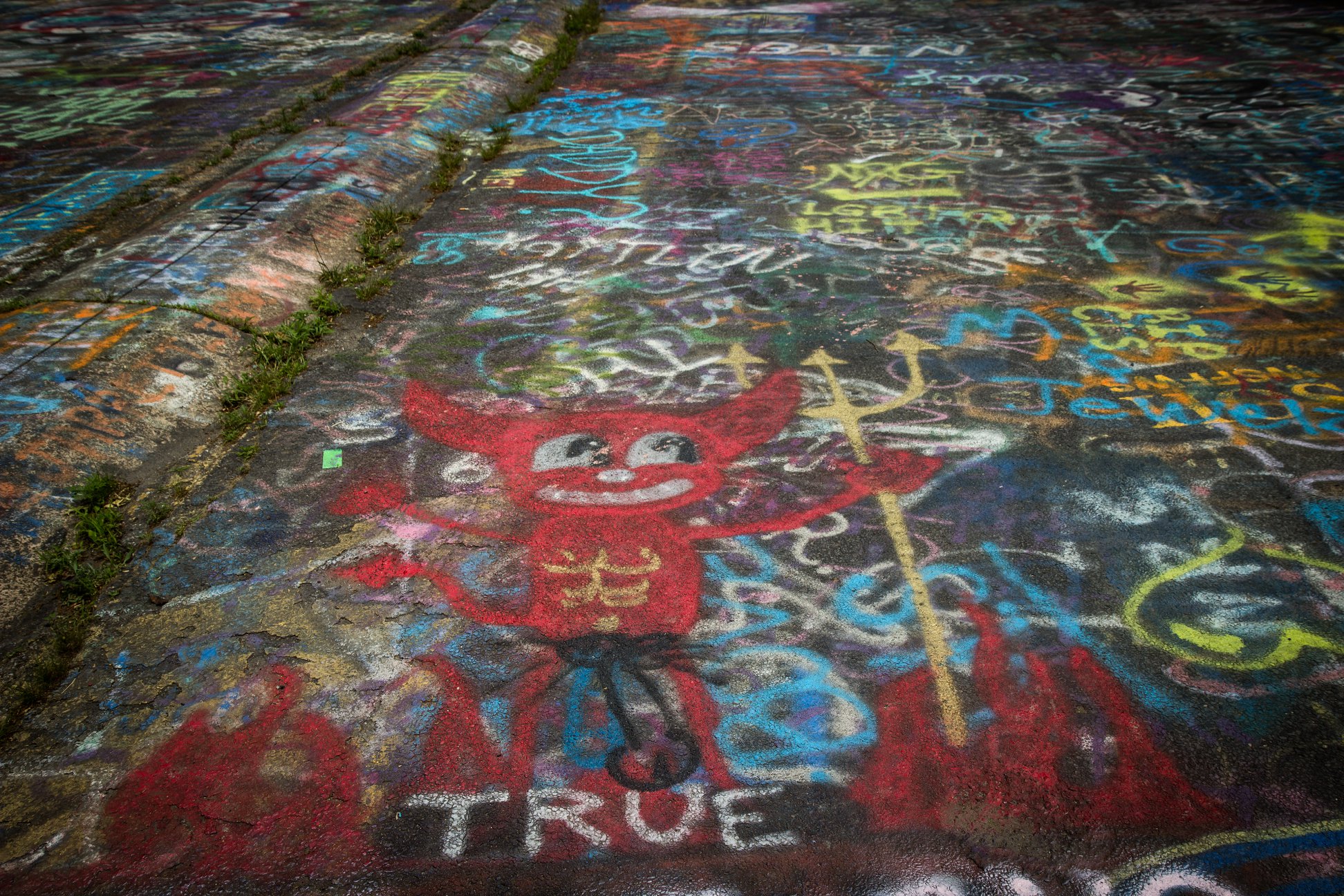 Centralia S Graffiti Highway Is Closed And Covered With Dirt To Drive Away Visitors During Coronavirus Pandemic Nepa Scene