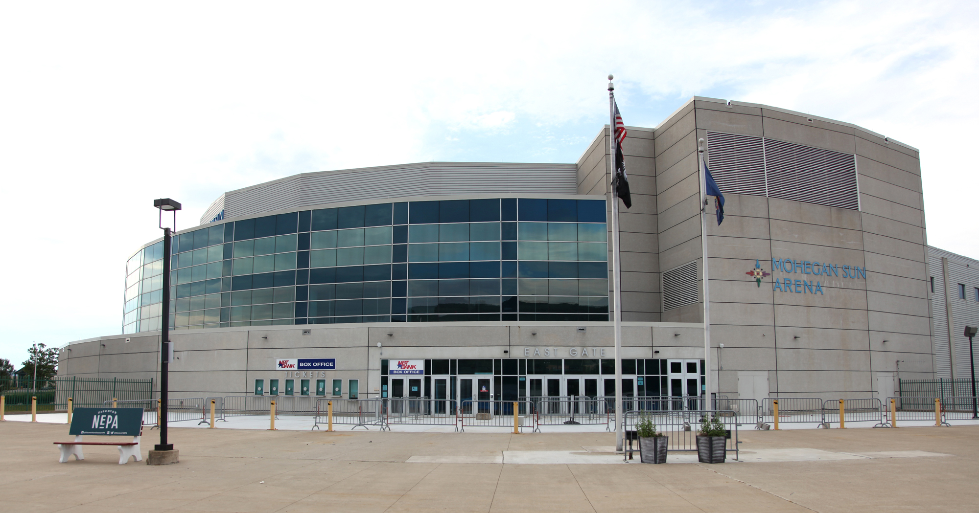 Mohegan Sun Arena in WilkesBarre selling excess equipment and